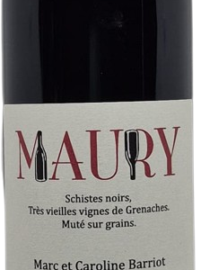 Clot de l'Origine - maury grenat muté sur grains 2024